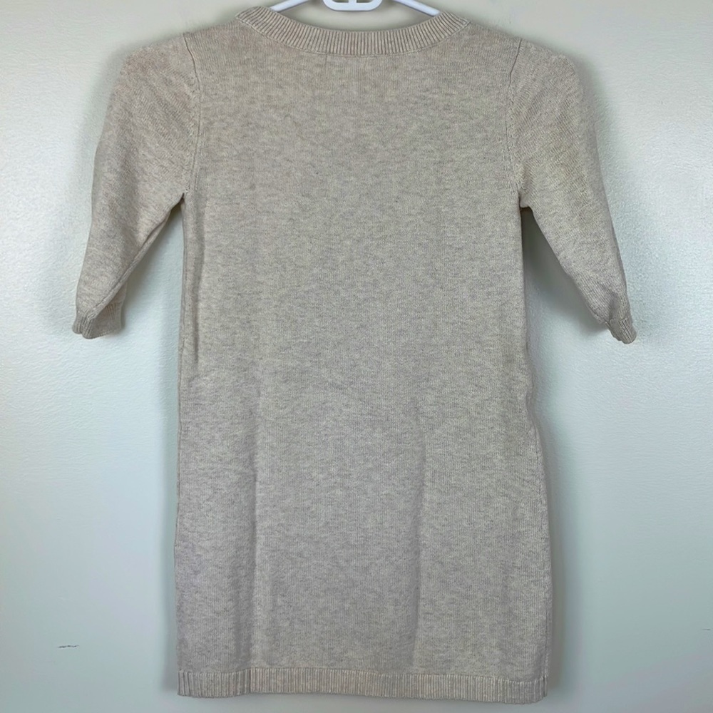 Old Navy Girls Beige Sweater Dress. Size Medium - Picture 5 of 6